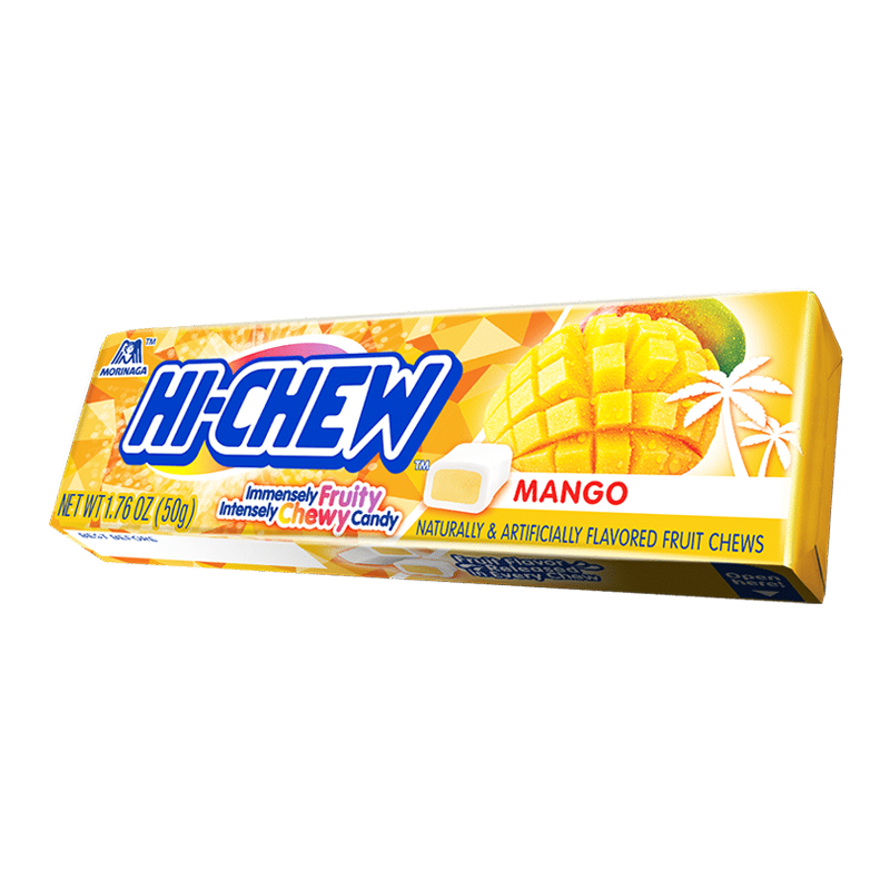 Hi Chew Fruity Chewy Candy Mango Flavour 50g Best Before Date 29 11 2024