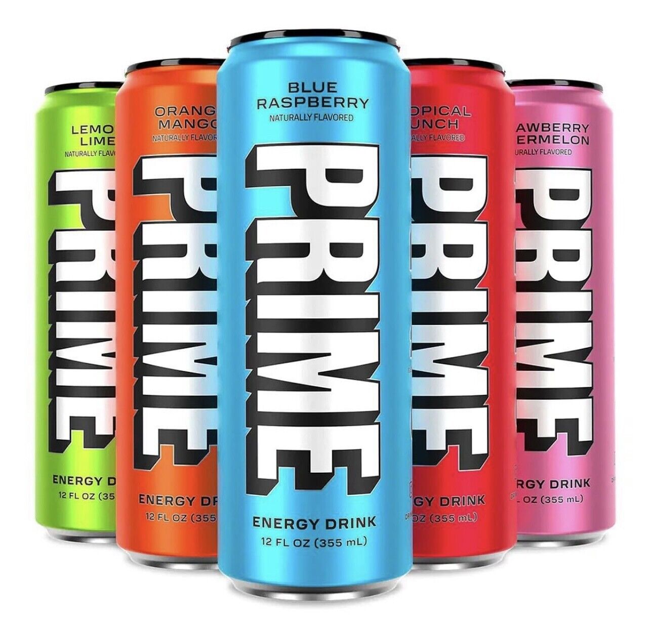 Prime Energy Drink Cans 355ml Choose Your Own Flavours American 1729