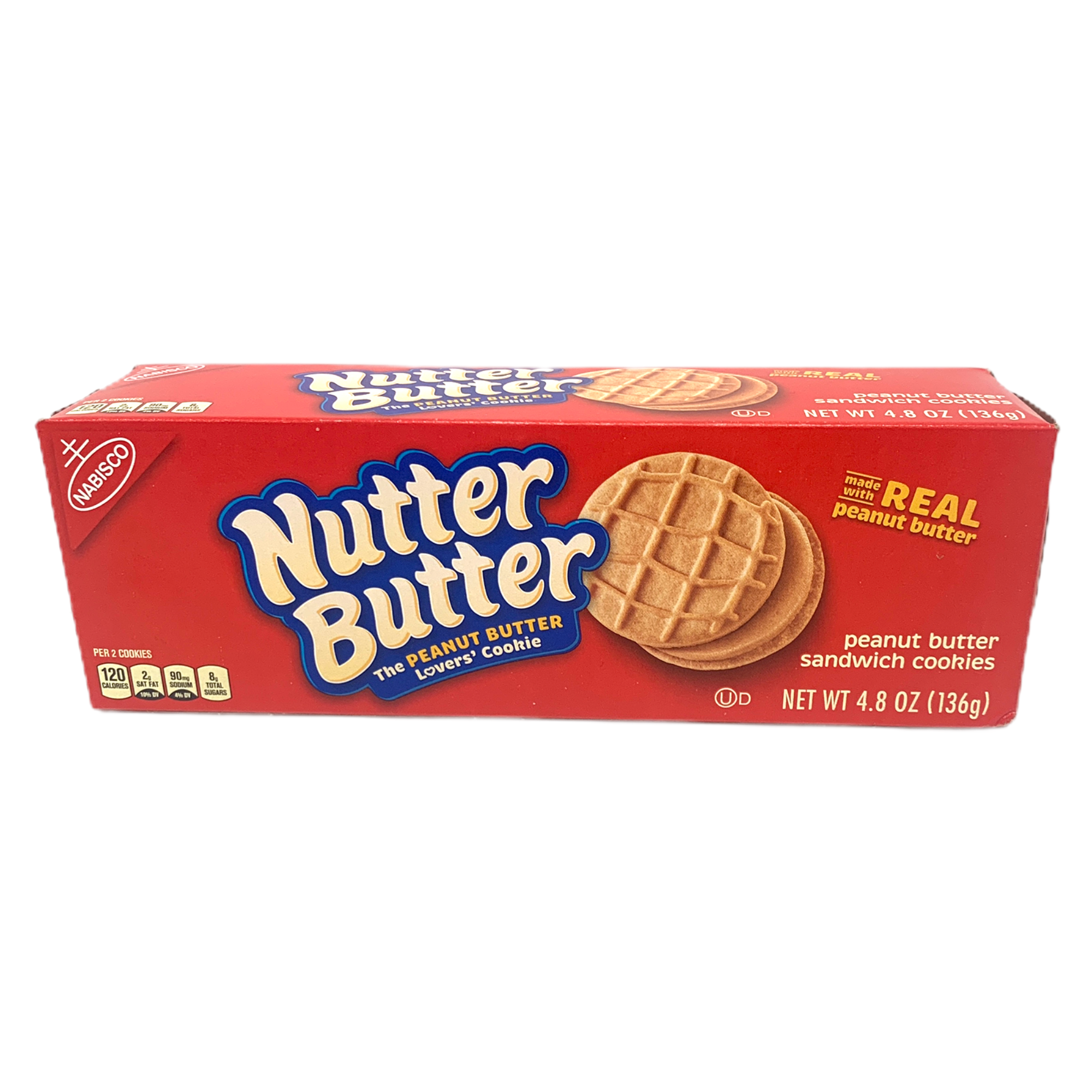 Nabisco Nutter Butter Peanut Butter Sandwich Cookies - 16 oz tray