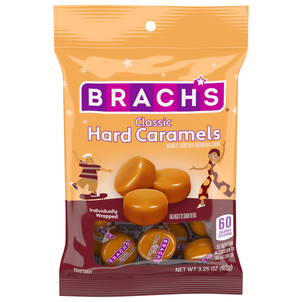 Brach's Classic Hard Caramels Candy 92g