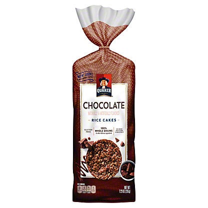 Quaker Rice Cake Chocolate 204g (Best Before Date 30/09/2024)