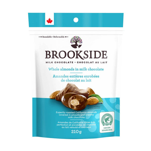 Brookside Milk Chocolate Covered Almonds 210g [Canadian]