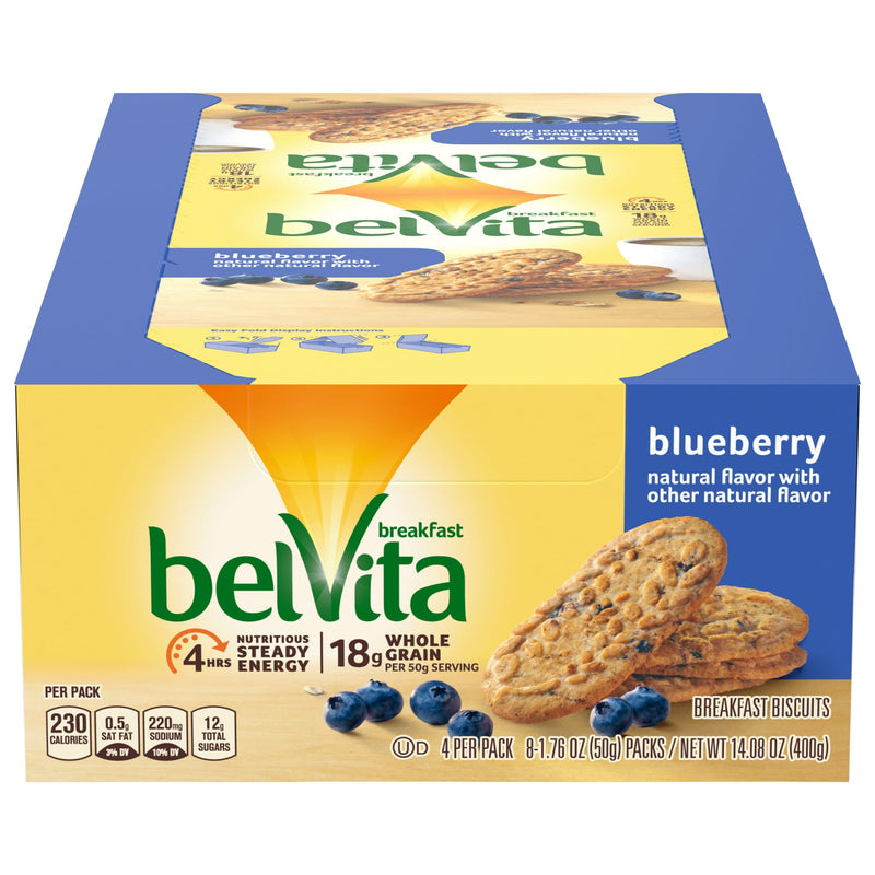 Belvita Breakfast Crunchy Blueberry Biscuits 400g (Best Before Date November 2024)