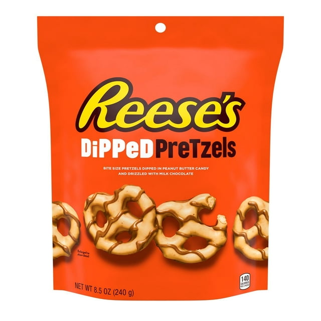 Reese's Dipped Pretzels 240g (Best Before Date 01/2025)- Hardened Inside