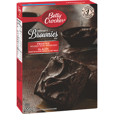 Betty Crocker Brownie Mix Frosted 550g [Canadian]