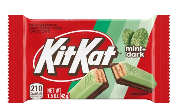 Kit Kat Duo Dark Chocolate Mint Chocolate Bar 42g