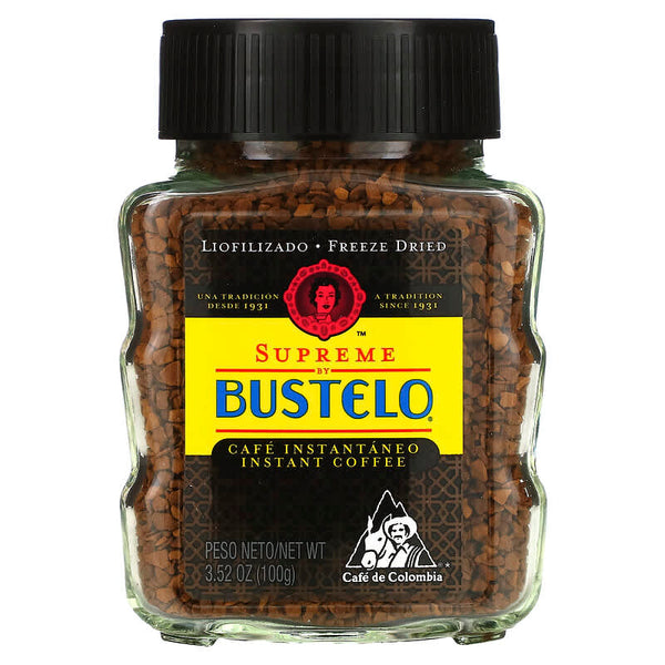 Cafe Bustelo Freeze Dried Supreme Instant Coffee 100g