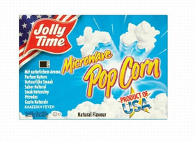 Jollytime Microwave Popcorn Natural Flavour 300g (Best Before Date 05/12/2024)