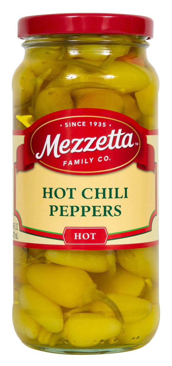 Mezzetta Hot Chilli Peppers 473ml