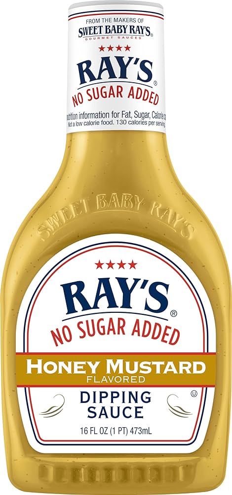 Sweet Baby Ray's No Sugar Added Honey Mustard Flavoured Dipping Sauce 473ml