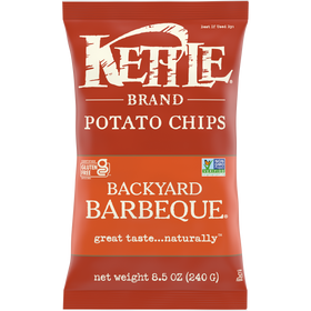 Kettle Brand Backyard Barbeque Potato Chips 141g(Best Before Date 12/10/2024)