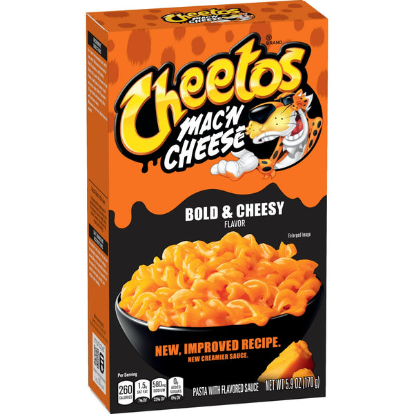 Cheetos Mac n Cheese Bold & Cheesy Flavour Pasta with Sauce 170g (Best Before Date 02/10/2024)