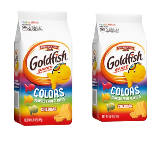 Pepperidge Farm Goldfish Baked Snack Crackers Colour 2 Pack