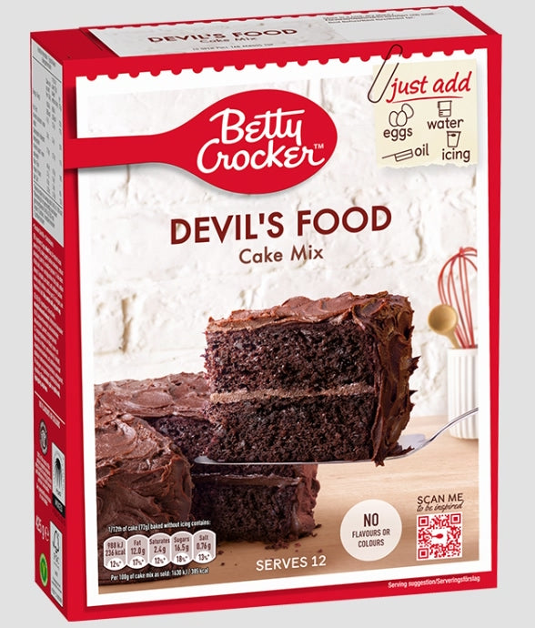 Betty Crocker Devil's Food Cake Mix 425g