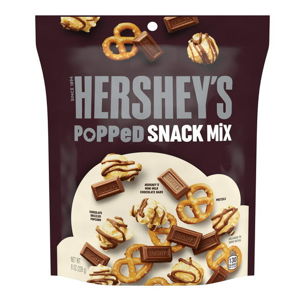 Hershey's Popped Snack Mix 226g (Best Before Date 12/2024)