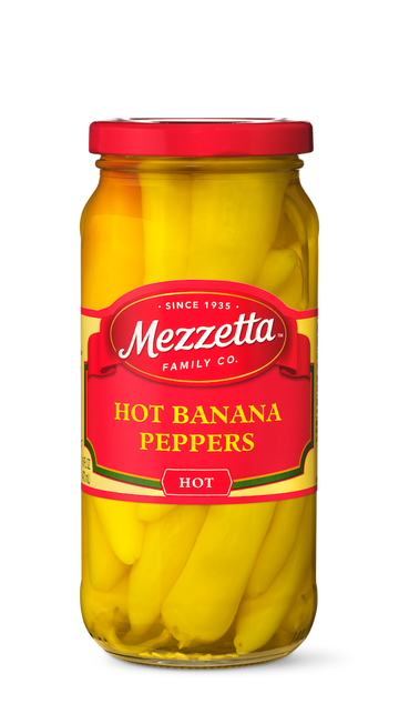 Mezzetta Hot Banana Peppers 473ml