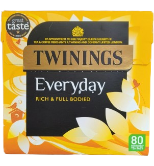 Twinings Everyday Tea Bags - 80 Pack