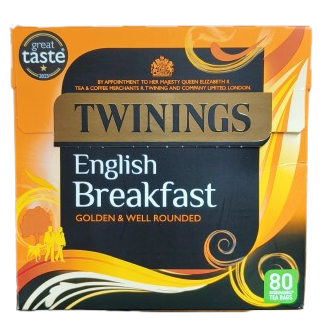 Twinings English Breakfast Tea - 80 Tea Bags