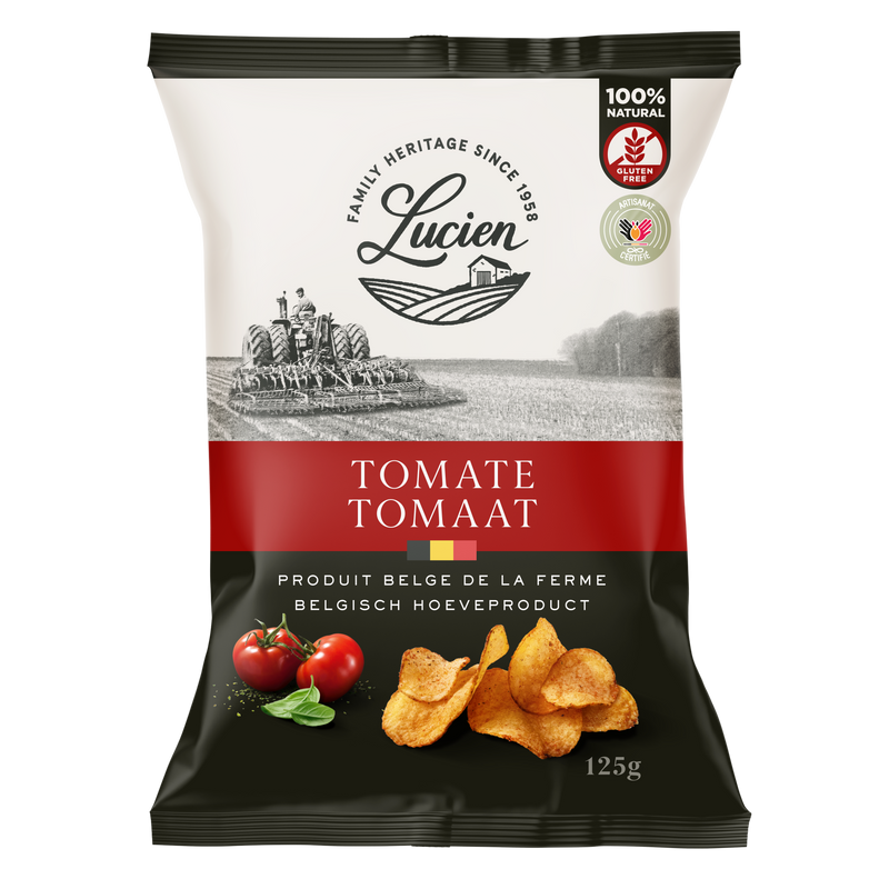 Lucien Tomato Chips 125g