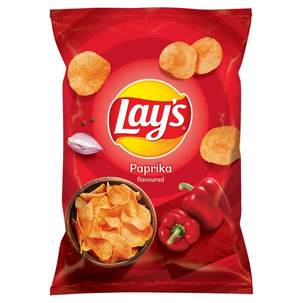 Lay's Paprika Flavoured Crisps 130g