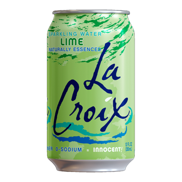 LC Lime Sparkling Water 355ml (Pack Of 12)