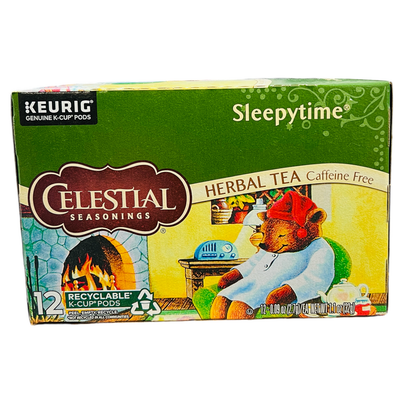 Celestial Seasonings Sleepytime Caffeine Free Herbal Tea K-CUP PODS 32g