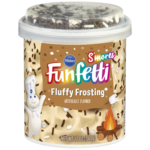 Pillsbury Funfetti S'more Fluffy Frosting 340g