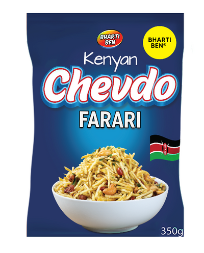 Bharti Ben Kenyan Chevdo (Bombay Mix) 350g | Choose From 7 Flavours