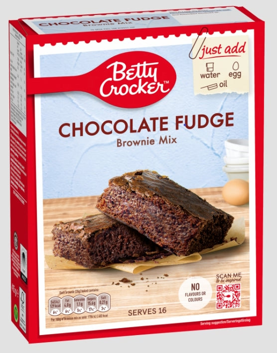 Betty Crocker (EU) Chocolate Fudge Brownie Mix 415g