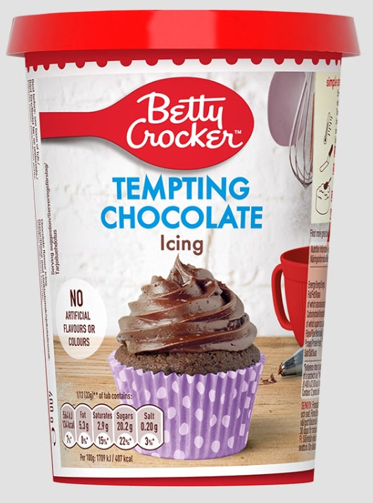 Betty Crocker (EU) Tempting Chocolate Icing 400g