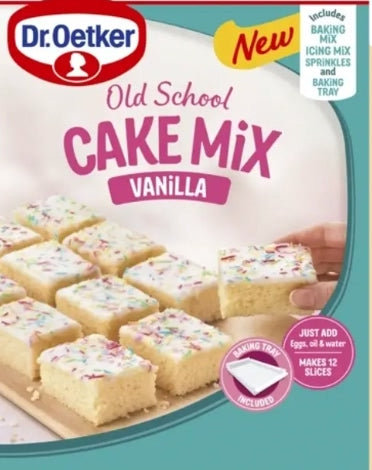 Dr. Oetker Old School Vanilla Cake Mix 370g