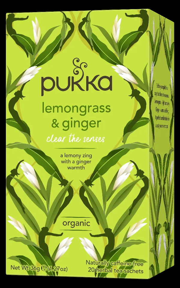 PUKKA Lemongrass & Ginger 20 Tea Bag