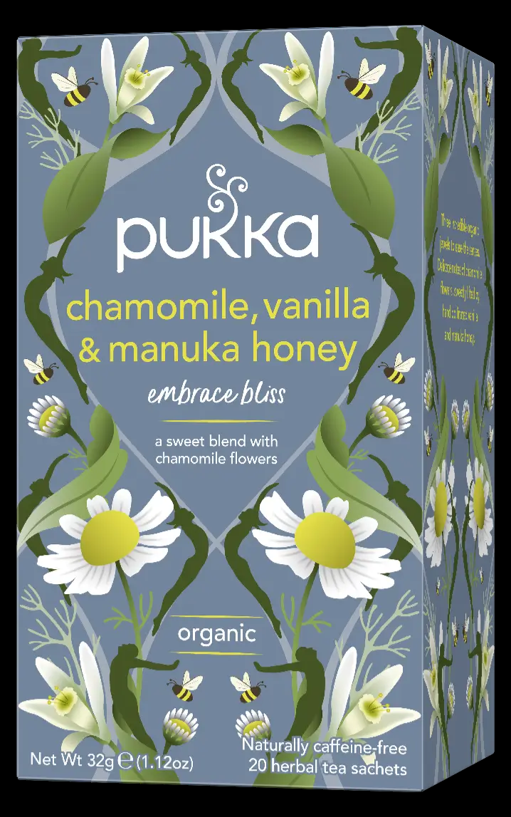 PUKKA Chamomile, Vanilla & Manuka Honey 20 Tea Bag