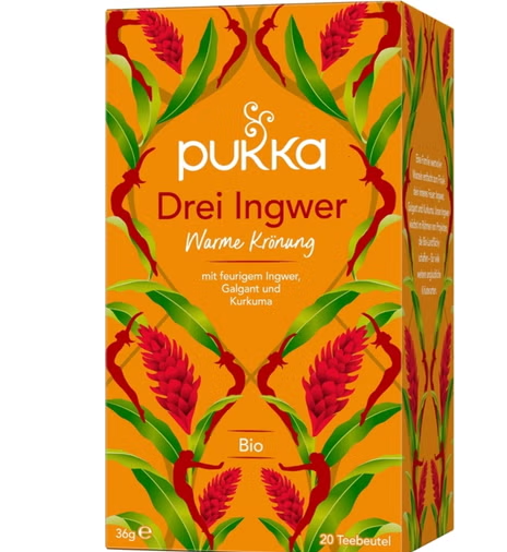 PUKKA Three GINGER 20 Tea Bag