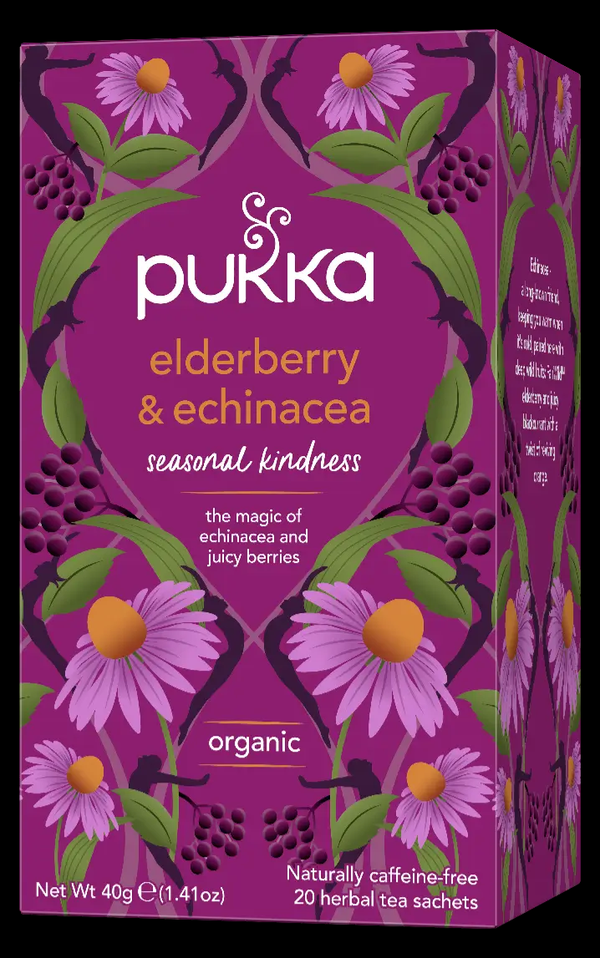 PUKKA Elderberry & Echinacea 20 Tea Bag