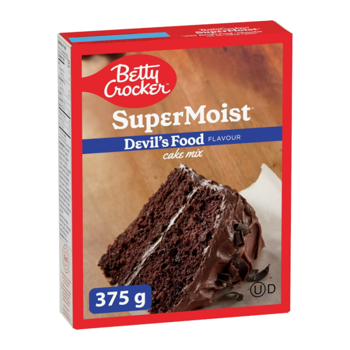 Betty Crocker Super Moist Devil's Food Cake Mix 375g [Canadian]