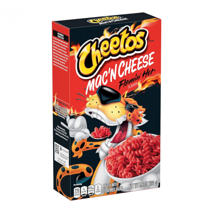 Cheetos Mac n Cheese Flamin Hot Flavour Pasta with Sauce 160g (Best Before Date 10/11/2024)