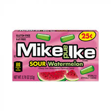 Mike and Ike Sour Watermelon Theatre Box 22g