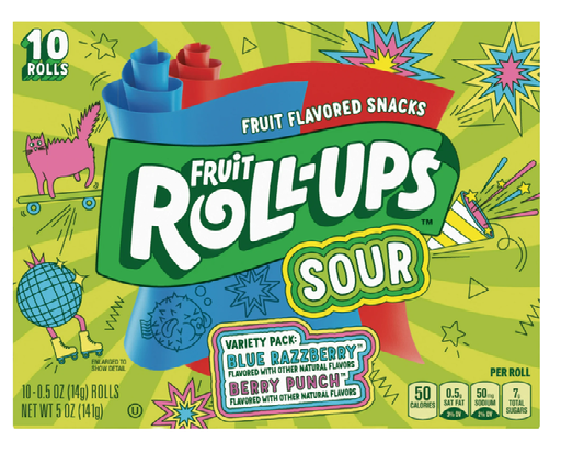 Variety Packs of Roll-ups, Gushers & Welch's Snacks