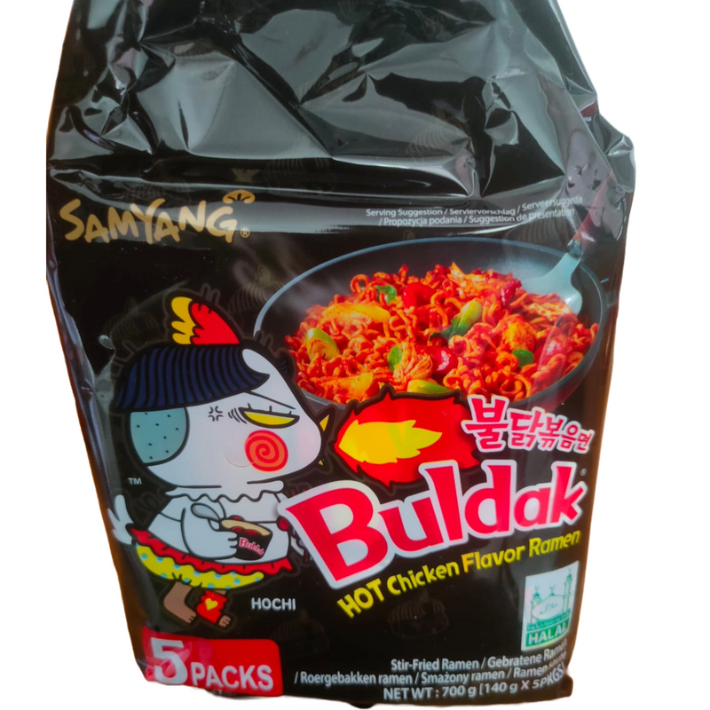 Samyang Buldak Hot Chicken Flavor Ramen( 5 pack)