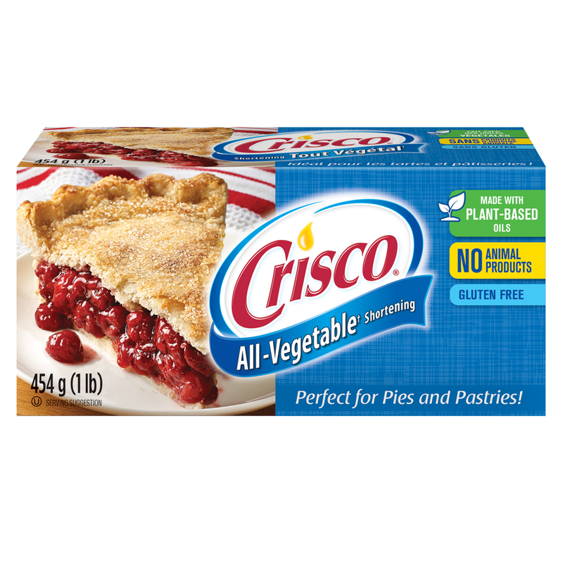 Crisco All Vegetable Shortening 454g (Canadian)