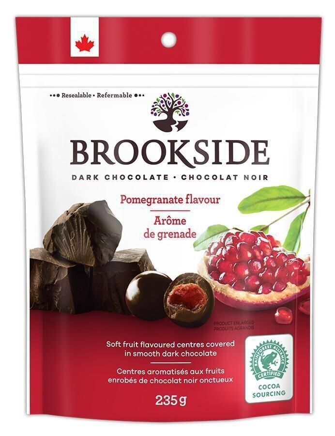 Brookside Dark Chocolate Pomegranate 235g [Canadian]