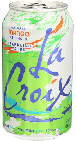 LC Mango Sparkling Water 355ml (Pack Of 12) [Best Before Date 30/11/2024]