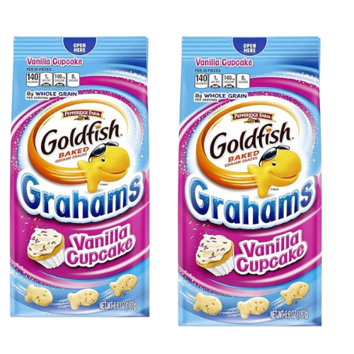 Pepperidge Farm Goldfish Baked Snack Crackers Vanilla Cupcake 2 Pack