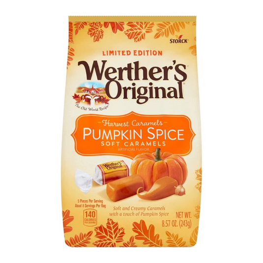 Werther's Original Soft Pumpkin Spice Caramels 242g