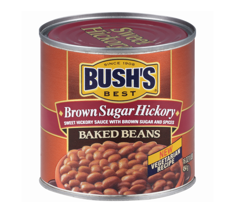 Bush's Brown Sugar & Hickory Baked Beans 454g sold by American Grocer in the UK