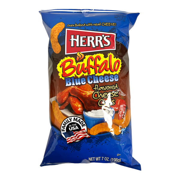 Herr's Buffalo Blue Flavoured Cheese Curls 170g