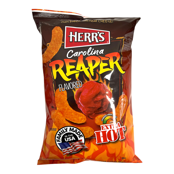 Herr's Carolina Reaper Flavoured Cheese Curls 170g