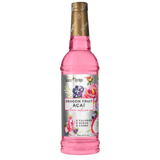 Skinny Sugar Free Dragon Fruit Acai Syrup 750ml