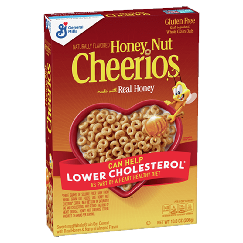 General Mills Honey Nut Cheerios Cereal 306g